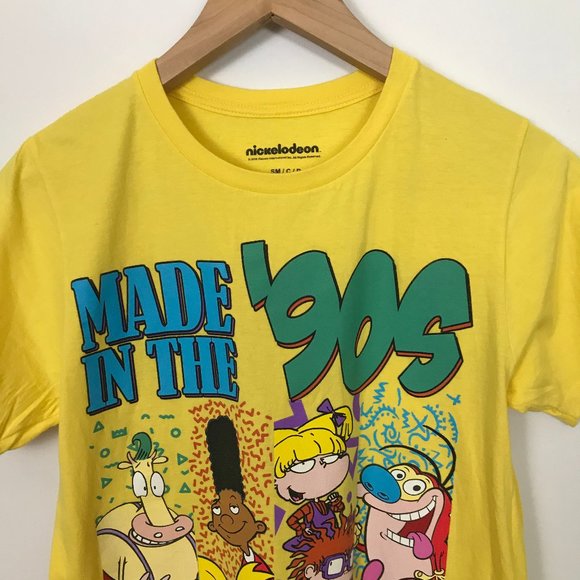 Nickelodeon Tops - Nickelodeon Unisex Small 90's Cartoons T-Shirts